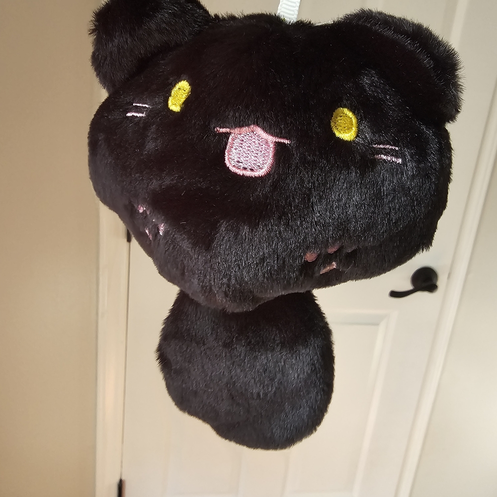 Cute Plush Cat Keychain